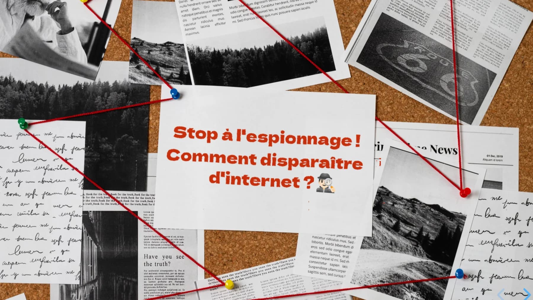 STOP à l’espionnage ! Comment disparaître d’internet ? 🕵🏼‍